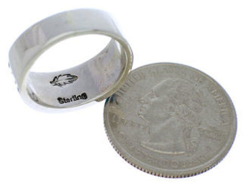 Southwest Multicolor Inlay Ring Size 7 Jewelry GS56733